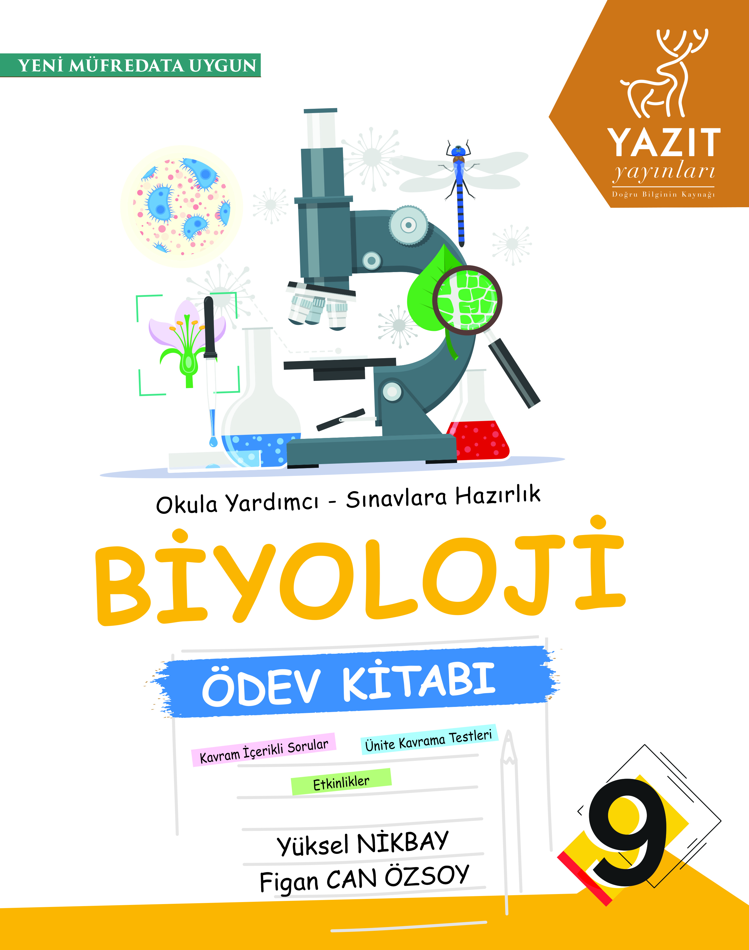 9. Sınıf Biyoloji Ödev Kitabı kapak görseli